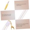 balacoo 2sets Mascara Applicator Brush Set Eyelash Extension Brush Beauty Tools 4pcs*2 view 4