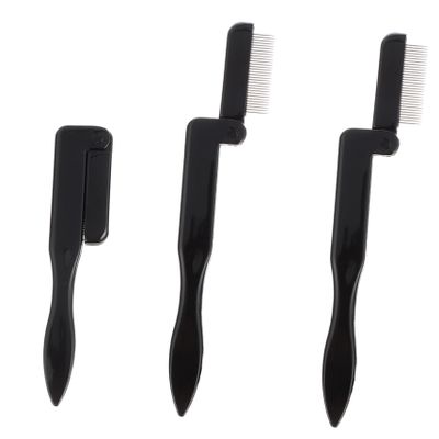balacoo 9pcs Quality Eyelash Comb Folding Eyelash Brush Eyebrow Brush Makeup Natural Finish