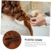 balacoo 12pcs Wavy Tooth Hair Comb Wet Detangle Curly Brush Fine Tooth Combs for Women Styling for Men view 4
