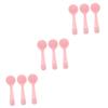 balacoo 3sets Facial Brush Handheld Silicone Face Brush Skincare Tools for Face Gentle Scrubber for Women Long Handle Facial 3pcs*3 view 1