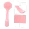 balacoo 3sets Facial Brush Handheld Silicone Face Brush Skincare Tools for Face Gentle Scrubber for Women Long Handle Facial 3pcs*3 view 4