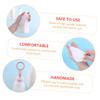 balacoo 2sets Exfoliating Mesh Soap Bag Body Wash Scrubber Facial Cleansing Brush Face Brush Soap Saver for Foaming Net 2pcs*2 view 2