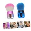 balacoo 2sets Loose Face Powder Brush Set Brush Blush Highlighter Powder Face Makeup for Beginners 2pcs*2 view 3