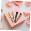 balacoo 9pcs Eco-friendly Makeup Spoon Skincare Spatula Scoop for Hanging Metal Lotion Tool Lightweight for Eye Facial Mask Random Color view 3