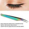 8 Pcs Eyelash Extension Tweezers Set Stainless Steel High Hardness Ergonomic Design Eyelash Tweezers view 4