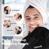 UNIMADE Makeup Remover Cloth, 12 Pack Black Facial Wash Cloths, Soft Coral Fleece Microfiber Towels for Face, Hand, and Bathroom(13" x 13") view 2
