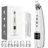 Blackhead Remover Pore Vacuum Upgraded Facial Pore Cleaner Electric Comedone Whitehead Extractor Tool-5 Suction Power,5 Probes,USB Rechargeable Blackhead Vacuum Kit for Women & Men view 1