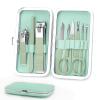 Manicure Set Personal Care Nail Clipper Kit-9 Pieces Pedicure Set Grooming Kit, Gift for Relatives Friends, Families Parent Wife Girlfriend view 1