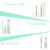 Manicure Set Personal Care Nail Clipper Kit-9 Pieces Pedicure Set Grooming Kit, Gift for Relatives Friends, Families Parent Wife Girlfriend view 3