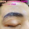 Brow Perm Patch Silicone Lash Lift Shield Mate Self Sticky Eyebrow Lamination Cover Tool Gel Eyebrow Perming Pads Soft Patches Self-Adhesive Reusable Brow Lifting Pad Laminate Brow Lift Rapidly view 2