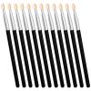 12 Pcs Long Eyeshadow Applicators Sponge Eyeshadow Brush Sets, Reusable Professional Makeup Brushes Set for Women, Eyeshadow Sponge Applicator Brush Eyeshadow Makeup Tool view 1
