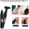 KouRy Nose Hair Trimmer for Men, Multifunction 2 in 1 USB Rechargeable Ear and Nose Hair Trimmer for Men & Women,Dual-Edge Blades Painless Electric Nose Ear Trimmer Eyebrow Clipper view 4