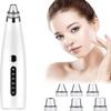 KouRy Beauty Device for Skin Blackhead Remover Vacuum Professional Pore Cleaner, Electric Acne Pimple Remover Facial Beauty, USB Charging and LED Display, Safety 5 Gears Adjustable Beauty (White) view 2