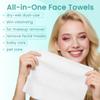 Ditoi Disposable Face Towels,Ultra Soft &Thick Face Dry Wipes for Makeup Removal,Viscose Fiber Facial Coths for Women Daily Cleansing, Skincare,60 Count view 2