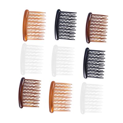 48pcs hair comb comb veil retro decor Hair Beauty Decoration Comb bridal veil comb wave bridal veils for wedding wedding decoration hair decor tooth comb decorate hairpin comb