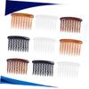 48pcs hair comb comb veil retro decor Hair Beauty Decoration Comb bridal veil comb wave bridal veils for wedding wedding decoration hair decor tooth comb decorate hairpin comb view 2