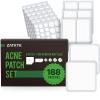 Pimple Patches (6 Sizes 188 Patches), Acne Patches for Large Zit Breakouts, Hydrocolloid Bandages for Face, Chin, Nose, Forehead, Body, Back, Neck & Chest, Round, Rectangle and Square Hydrocolloid view 1
