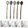 DOITOOL 20pcs Rhinestones Crystal Bobby Pins Hair Barrettes for Women Decorative Hair Clips view 3