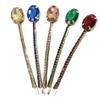 DOITOOL 20pcs Rhinestones Crystal Bobby Pins Hair Barrettes for Women Decorative Hair Clips view 4