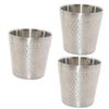 Didiseaon 3pcs Men Shaving Bowl Quality Stainless Steel Shaving Container for Soap Family Use view 1