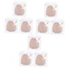 Didiseaon 9pcs Microfiber Makeup Removal Pads Soft Face Cleaning Reusable Powder Puff for Women Heart Shape Design view 1