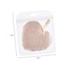 Didiseaon 9pcs Microfiber Makeup Removal Pads Soft Face Cleaning Reusable Powder Puff for Women Heart Shape Design view 3