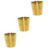 Didiseaon 3pcs Sturdy Stainless Steel Shaving Bowl for Men Shaving Soap Mixing Container Professional Design for Easy Lathering and Travel Rustproof Accessory view 1