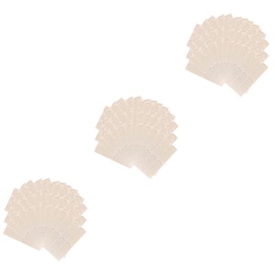 SaditY 180 pcs Correction Stickers Support Patch Adhesive Ear Corrector Ear Lobe Support Corrective Ear Care Products White Invisible Silica Gel Miss Earmuffs, 4x16cmx3pcs, Whitex3pcs