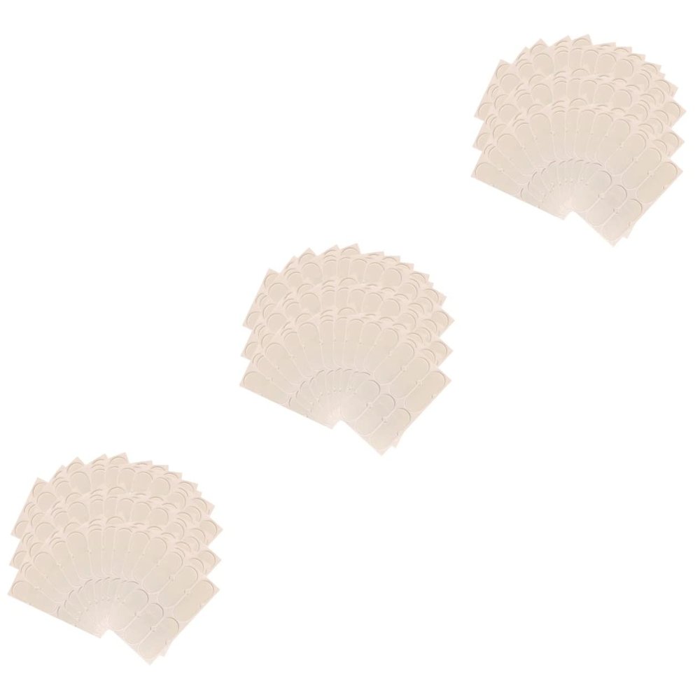 SaditY 180 pcs Correction Stickers Support Patch Adhesive Ear Corrector Ear Lobe Support Corrective Ear Care Products White Invisible Silica Gel Miss Earmuffs, 4x16cmx3pcs, Whitex3pcs