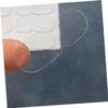 SaditY 180 pcs Correction Stickers Support Patch Adhesive Ear Corrector Ear Lobe Support Corrective Ear Care Products White Invisible Silica Gel Miss Earmuffs, 4x16cmx3pcs, Whitex3pcs view 4