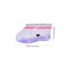 2 Pairs wax gloves paraffin wax bath kit paraffin wax warmer paraffin wax bath mitts paraffin spa wax refills paraffin bath gloves foot protector care purple Work pe bag view 2