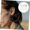 SaditY 1080 Pcs Ear piercing cleaning line ear piercing hole floss earrings hole cleaner ear cleaner lines ear piercing cleaning thread ear floss Disposable woman suite thin cotton thread view 3