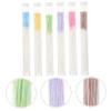 SaditY 1080 Pcs Ear piercing cleaning line ear piercing hole floss earrings hole cleaner ear cleaner lines ear piercing cleaning thread ear floss Disposable woman suite thin cotton thread view 4