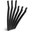 6 PCS Black Eyebrow Razor Set Face Razor for Women and Men, Multipurpose Dermaplaning Tool, Eyebrow Hair Trimmer, Face Shaver with Protective Cover, 3 Pcs Long Handles and 3 Pcs Short Handles view 1