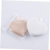 Didiseaon 6pcs Makeup Sponges for Foundation Facial Cleaning Pads Heart Shape Makeup Powder Cleaner view 3