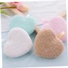 Didiseaon 6pcs Makeup Sponges for Foundation Facial Cleaning Pads Heart Shape Makeup Powder Cleaner view 4