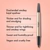 ICONIC LONDON Smokey Eye Duo Eyeliner | Creamy, Easy to Blend 2-in-1 Eyeliner Crayon, Water Resistant, Cruelty Free, Vegan Makeup (Natural Neutral) 0.027 oz view 3