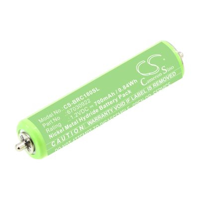 VI VINTRONS Battery for Braun 10B, 20B, 180, 190s, 1000, 1735, 1775, Z40, Cruzer z3, Cruzer z4, Cruzer z5,