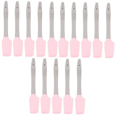 Didiseaon 15pcs Silicone Beauty Wax Scraper for Facial Care Comfortable Reusable Cosmetic Tools for Even Application and Treatment