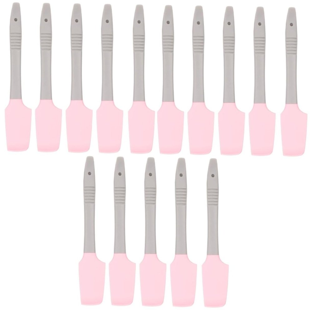 Didiseaon 15pcs Silicone Beauty Wax Scraper for Facial Care Comfortable Reusable Cosmetic Tools for Even Application and Treatment