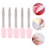 Didiseaon 15pcs Silicone Beauty Wax Scraper for Facial Care Comfortable Reusable Cosmetic Tools for Even Application and Treatment view 3