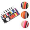 Angoily 1set Face Paint Kit Color Washable Body Paint for Halloween Cosplay Includes Brushes Safe for Boys and Girls for Festivals Crafts and Sports Events view 3