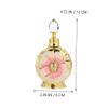 SaditY perfume bottle essential oil bottle perfume container portable retro perfume bottle empty makeup bottle arab perfumes arabic decor Essential Oil Dispenser Glass sample travel Rose view 3