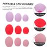 Mipcase 9pcs Silicone Makeup Brush Covers Dust and Reusable for Cosmetic Brushes for Makeup view 4