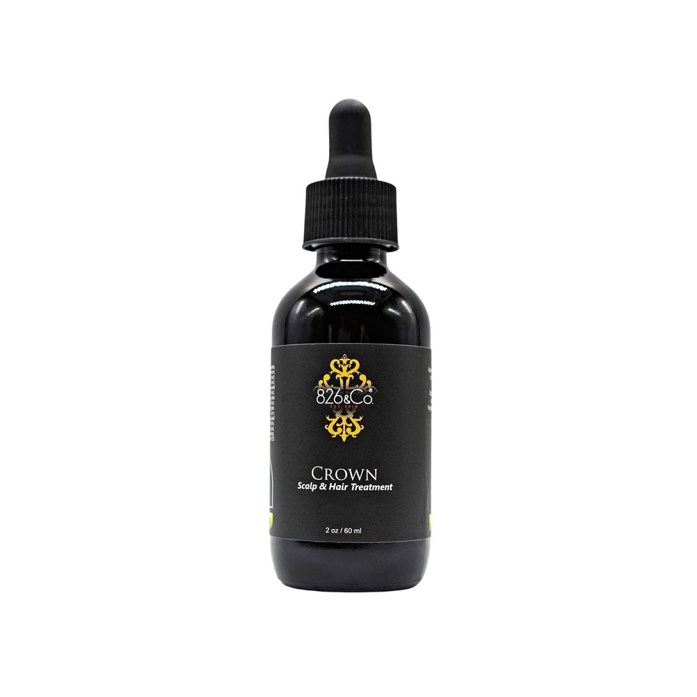 826 & Co. CROWN Rosemary Mint Scalp Serum. 5% Alfalfa 3% Redensyl. Hair Growth l Hair Loss l Hair Density l Calm Hydrated Scalp 2oz