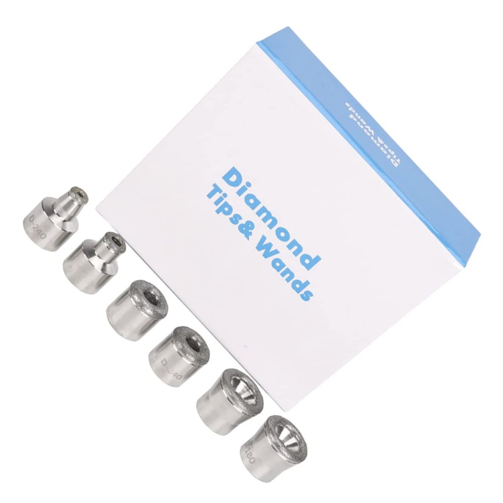 SaditY Diamond Micro-carving Dermabrasion Head Diamond Dermabrasion Head Dermabrasion Tips Beauty Apparatus Accessories Diamond Microscopic Carving Accessory Face Wand Skin Clean White, style