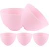 SaditY Silicone Bowl 5 Pcs Silicone Facial Mask Mixing Bowls Mud Masks Bowls Skin Care Mixing Tools for Home Women Salon Diy Craft Spa Kit view 1