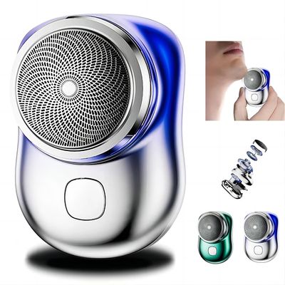 Mini Shaver,Mini Shaver Portable Electric Shaver, 2024 New Upgrade,One-Button Use, USB Mini Shaver Charging Suitable for Home, Car, Travel:Gradient Blue(E7).