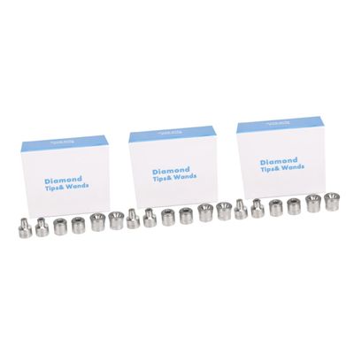 SaditY 3pcs Diamond micro-carving dermabrasion head Beauty Apparatus Accessories Facial Peeling Skin Cleansing facial accessories Microcarving Dermabrasion Tips substitute white cosmetic, Whitex3pcs