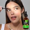 Aceite de Ricino 100% Orgnico, Aceite de Castor para Cabello, Pestaas, Cejas y Crecimiento del Vello - Mujeres y Hombres, 60ml/2.0 Fl Oz (3 Botellas) view 2
